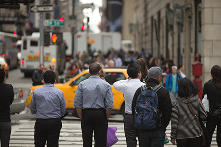 pedestrians